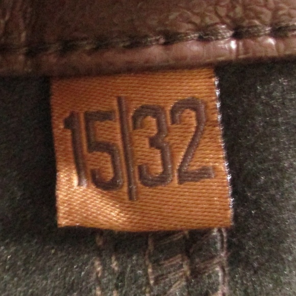 Judy Blue Pants Women's 15/32 Brown Espresso Straight Leg Faux Leather - Picture 9 of 12